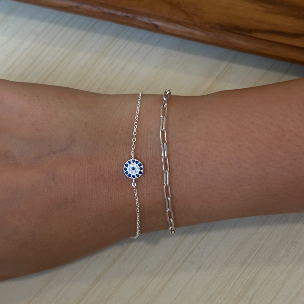 Juniper Evil Eye Bracelet