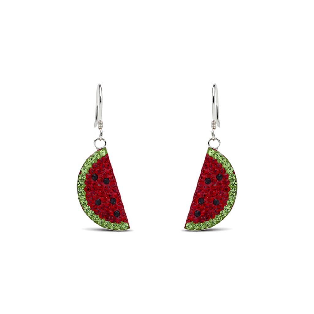 Watermelon Dangly Earrings