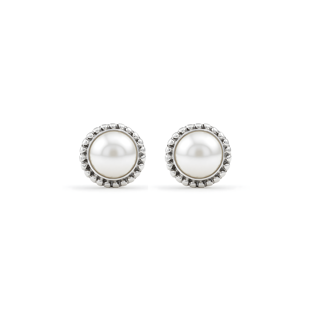 Pearl stud pair