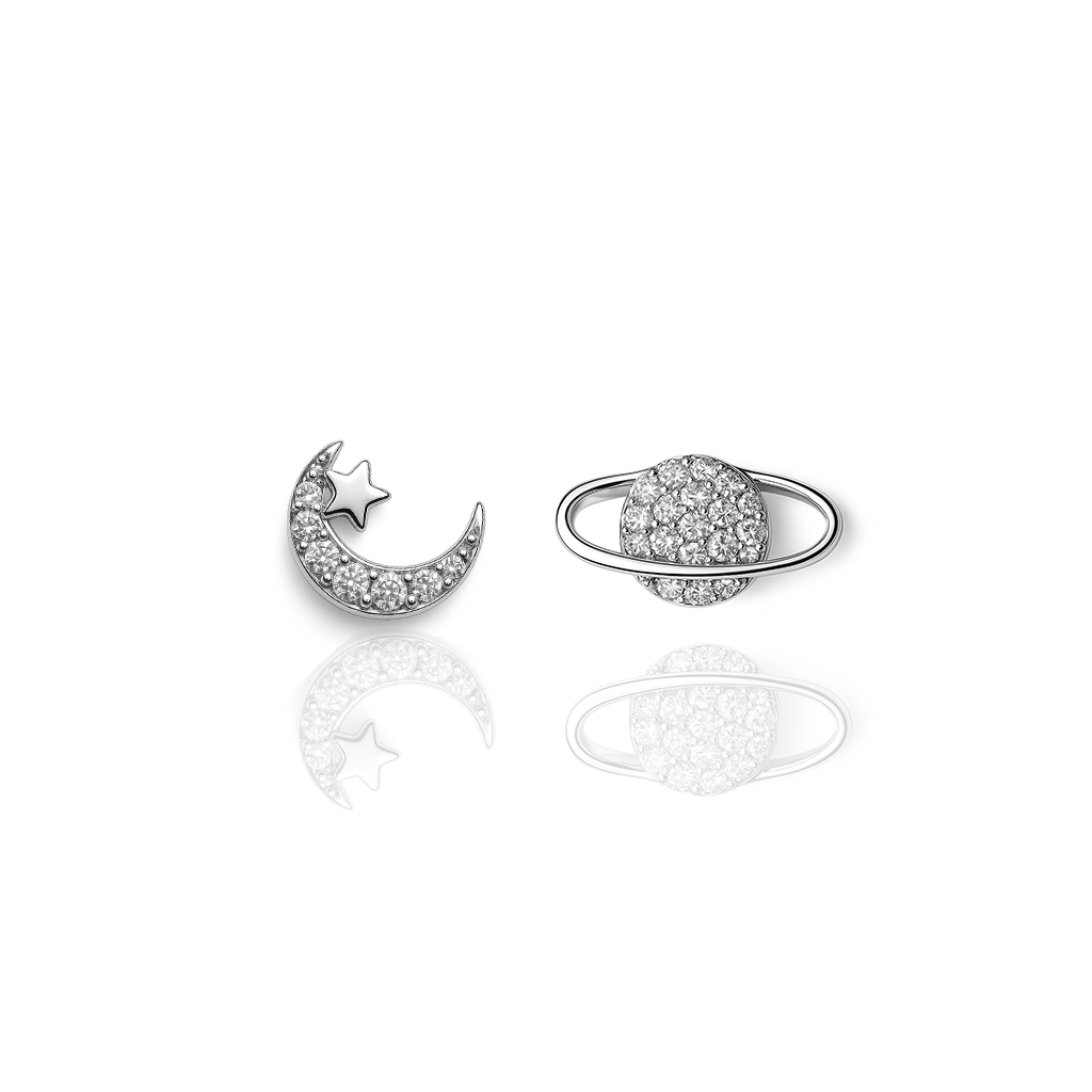 Galaxy Asymmetrical Studs