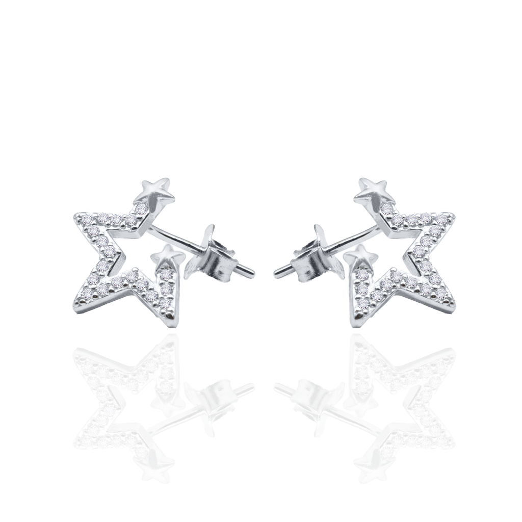 Starstruck Asymmetrical Stud Pair