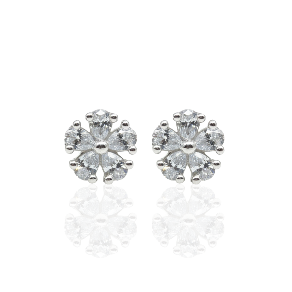 Daisy Flatback Stud Pair