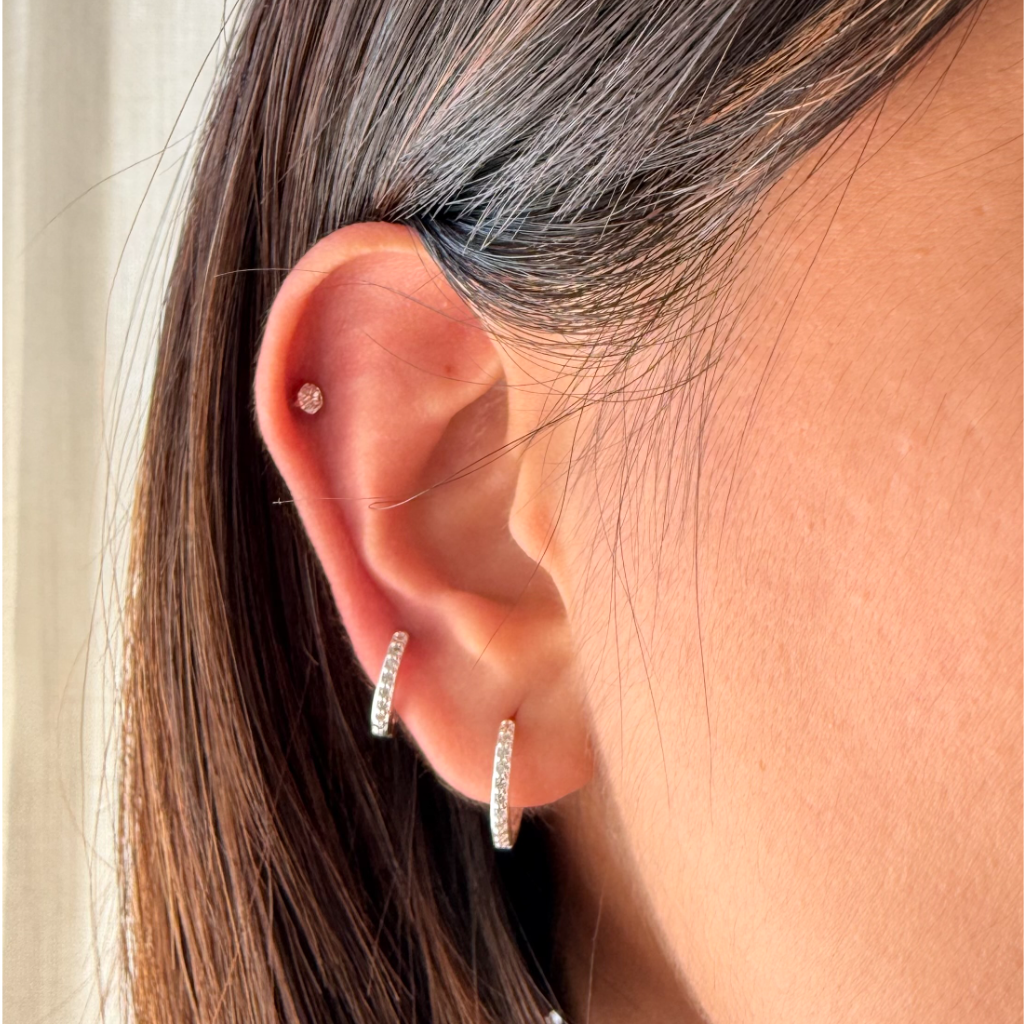 Micro Round Micro Round Flatback Stud Pair – TIKL