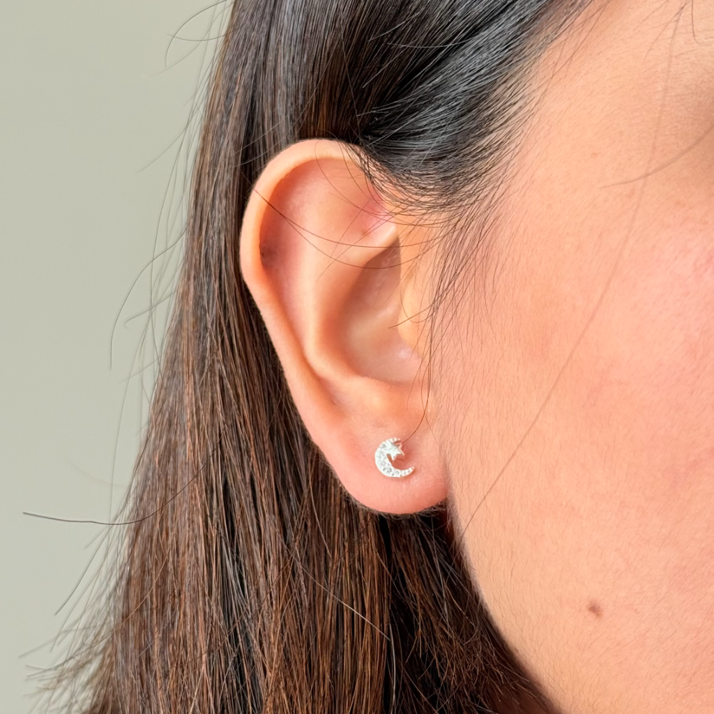 Moonstar Stud Pair