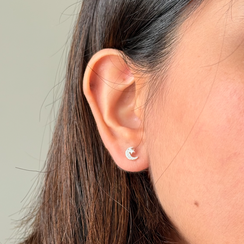 Moonstar Stud Pair