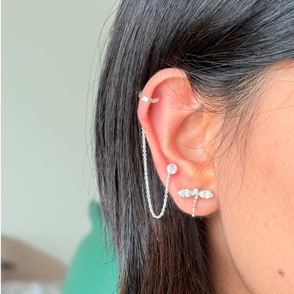 Lucifer Twinnie Ear Cuff Pair