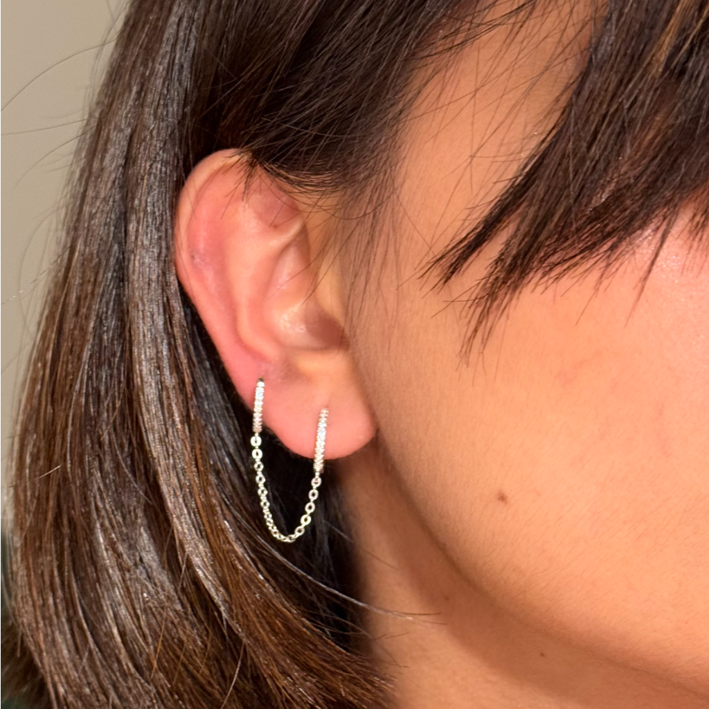 Hendrix Twinnie Hoop Pair