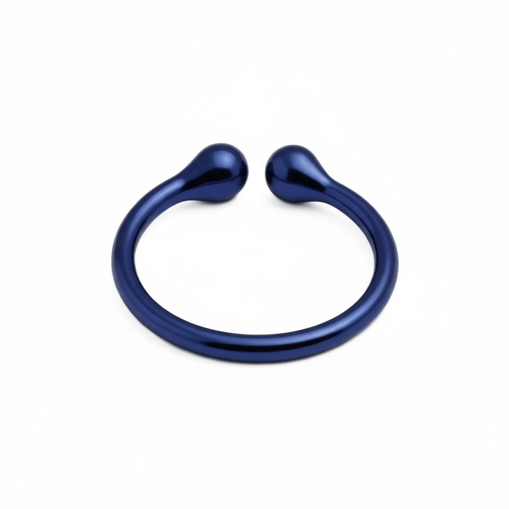 Azure Non Pierced Nose Ring / Septum