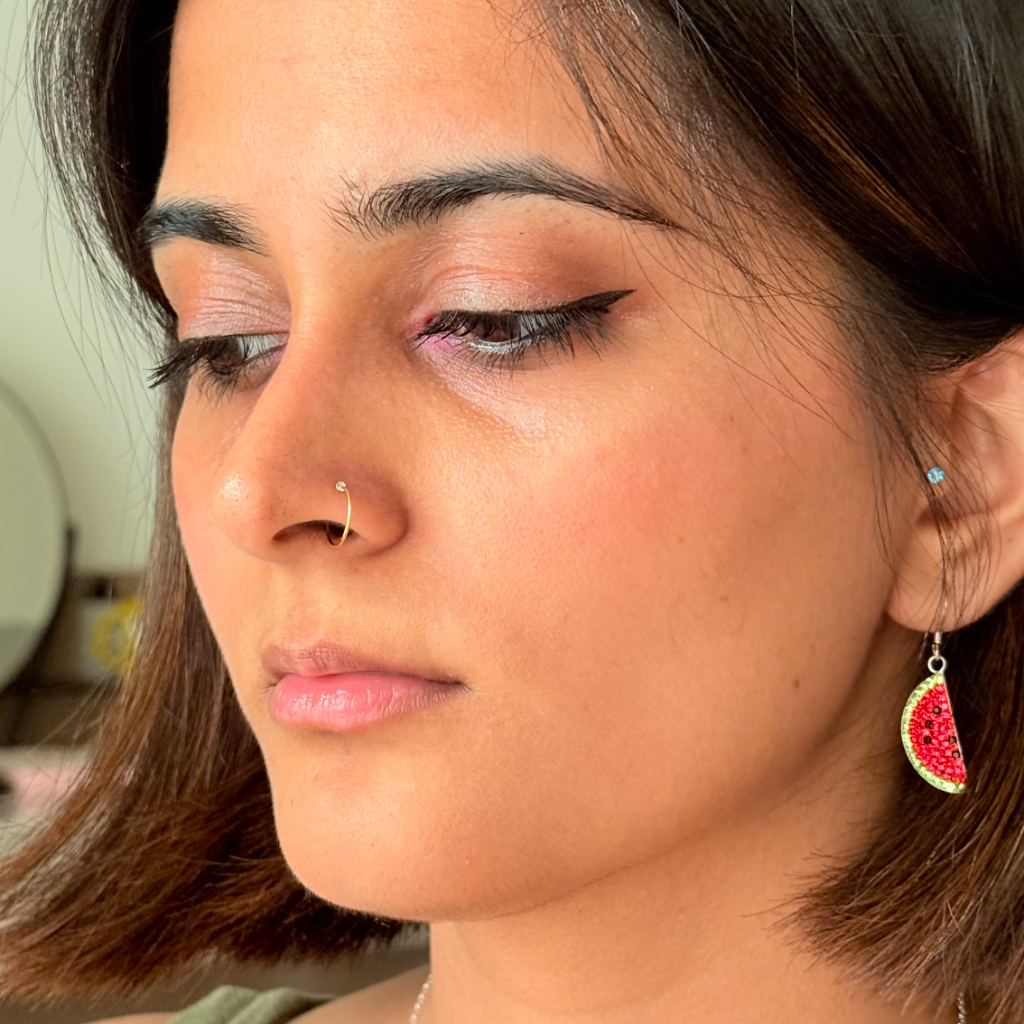 Jahanara Gold Nose Ring