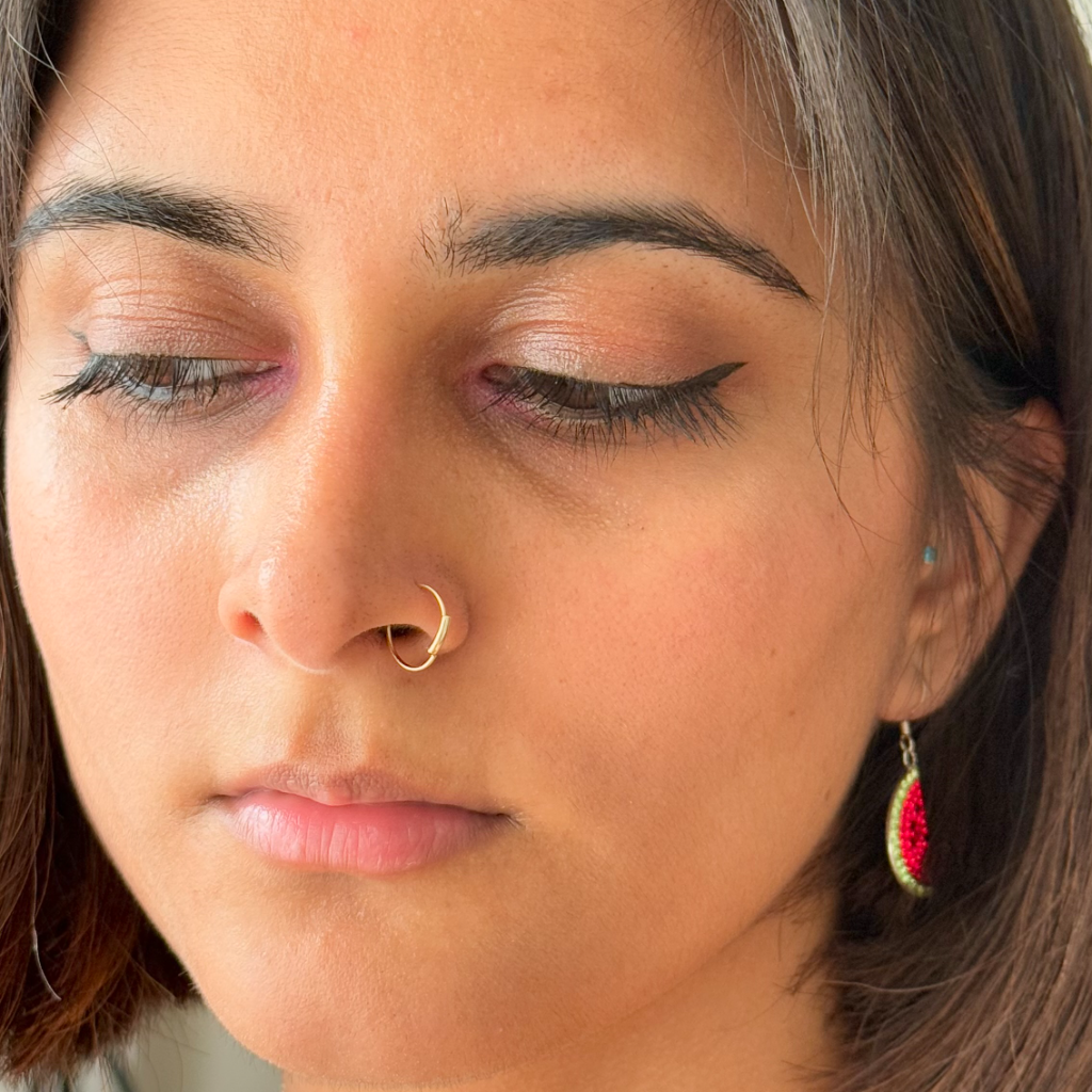 Mumtaz Gold Nose Ring