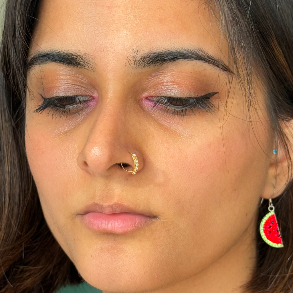 Shahzadi Gold Nose Ring