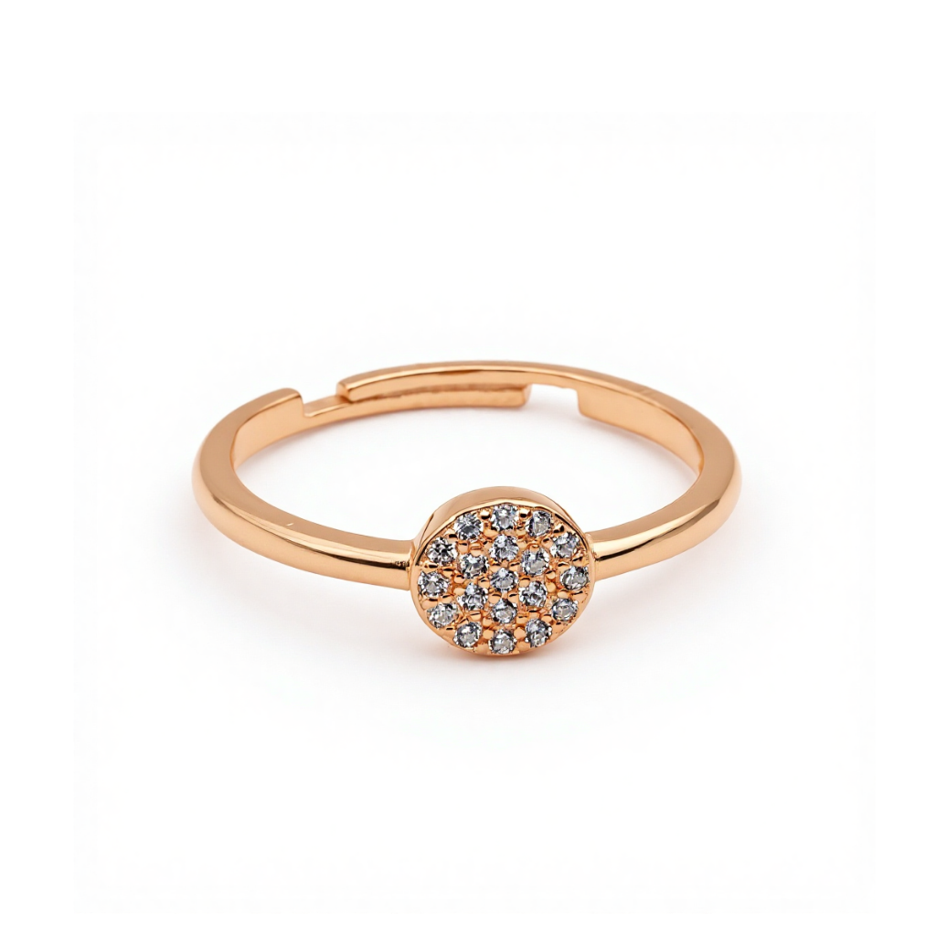 Rose Gold Celeste Adjustable Ring