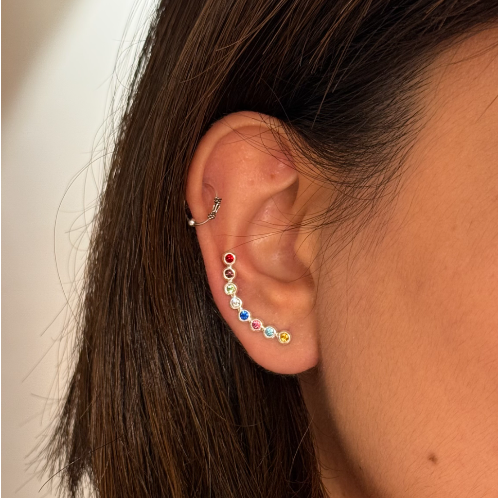 Aleena Upperlobe Hoop Pair