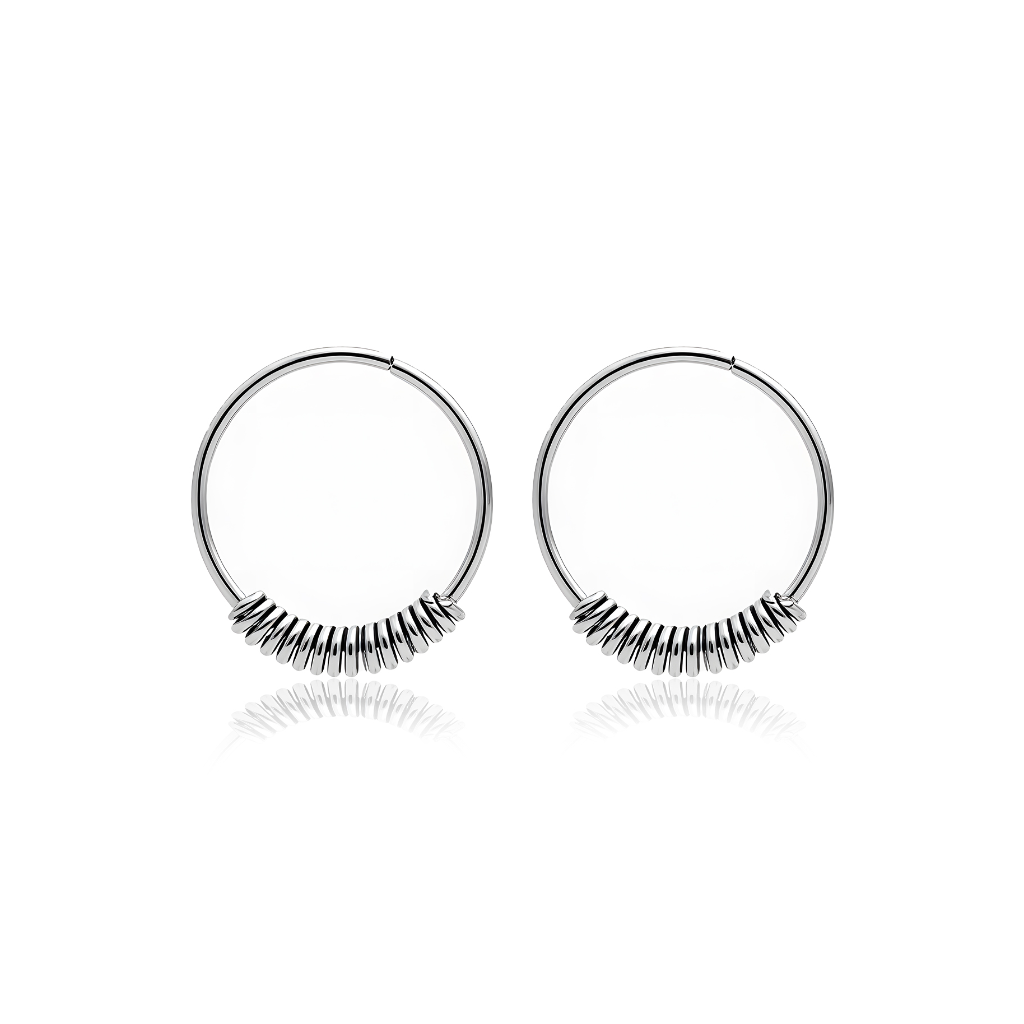 Aalia Upperlobe Hoop Pair