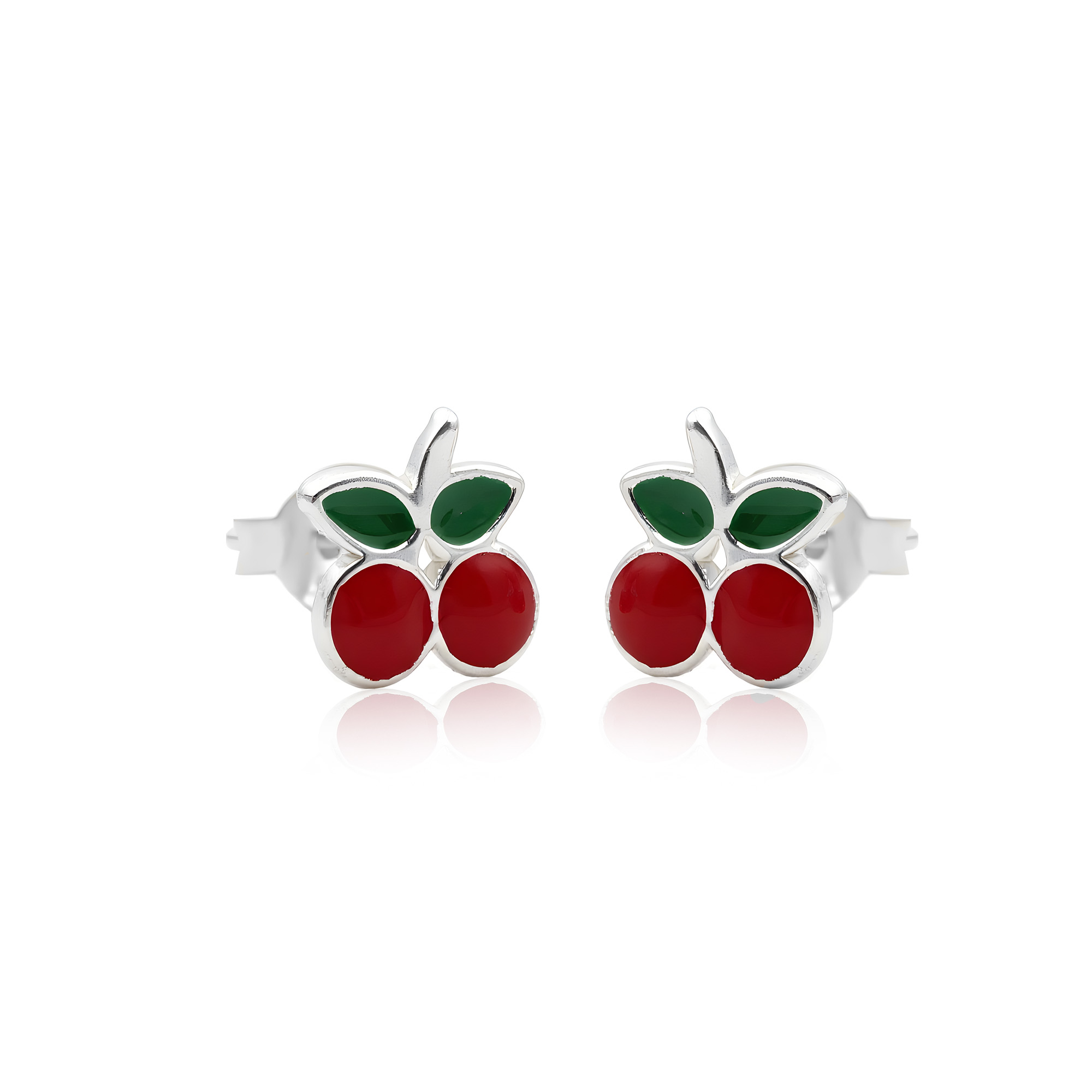 Cherry Stud Pair