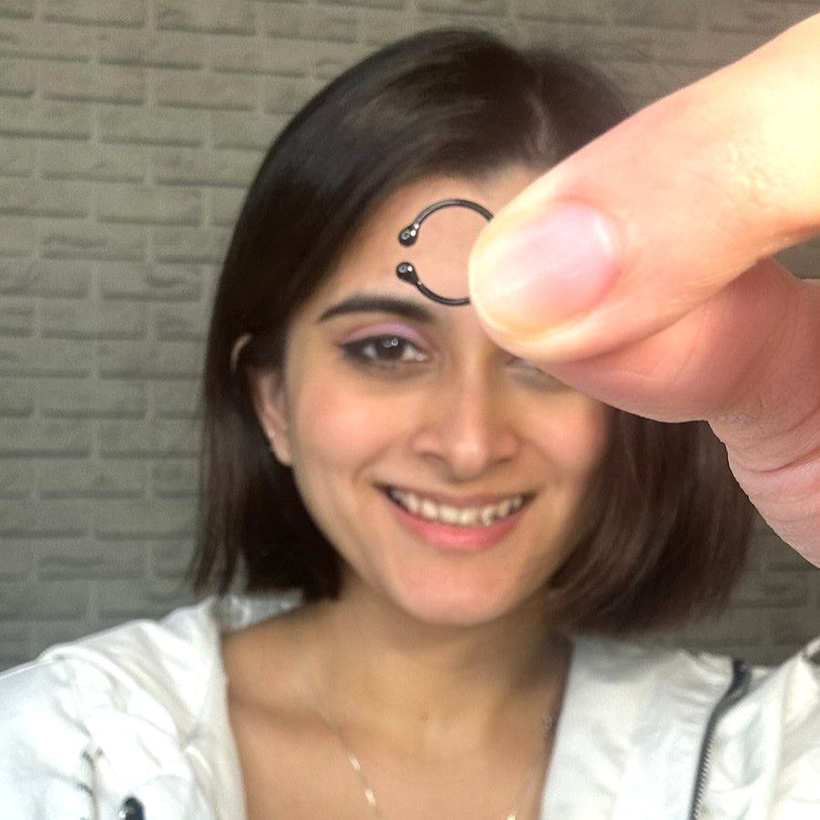 Noir Non Pierced Nose Ring / Septum