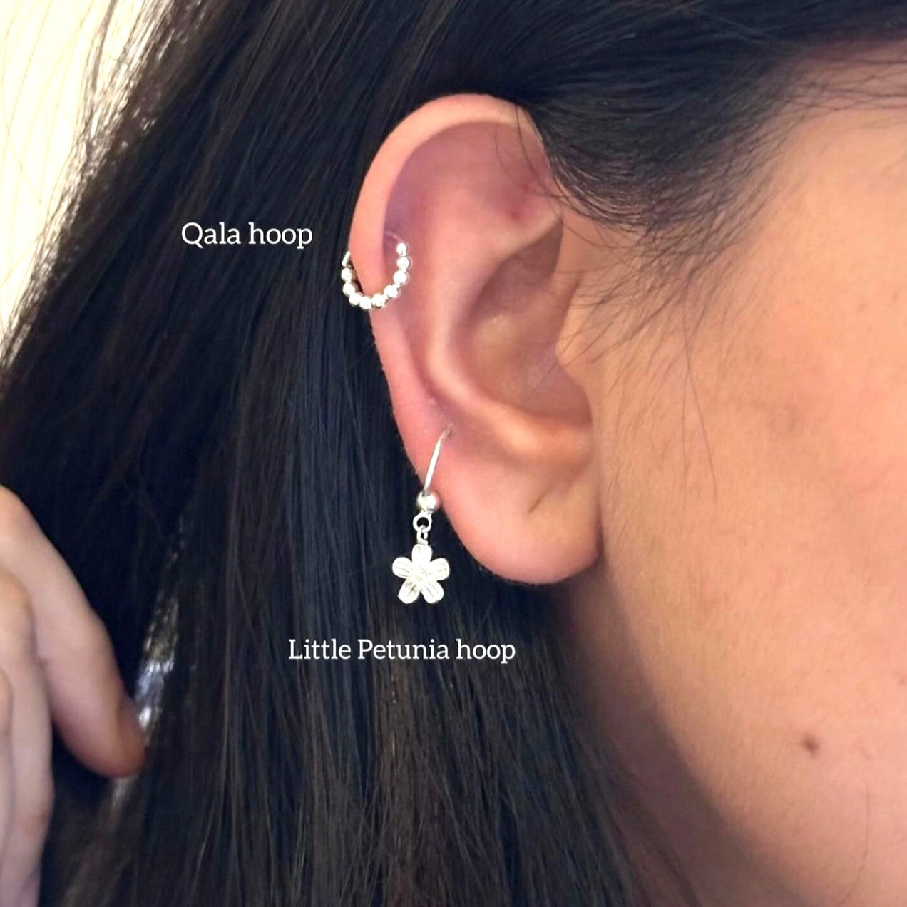 Petunia Hoop Pair