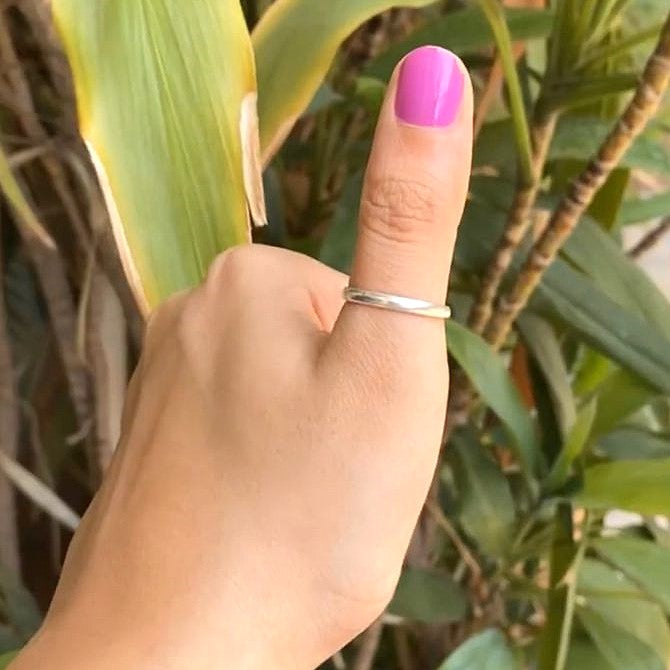 Plain Thumb Adjustable Ring